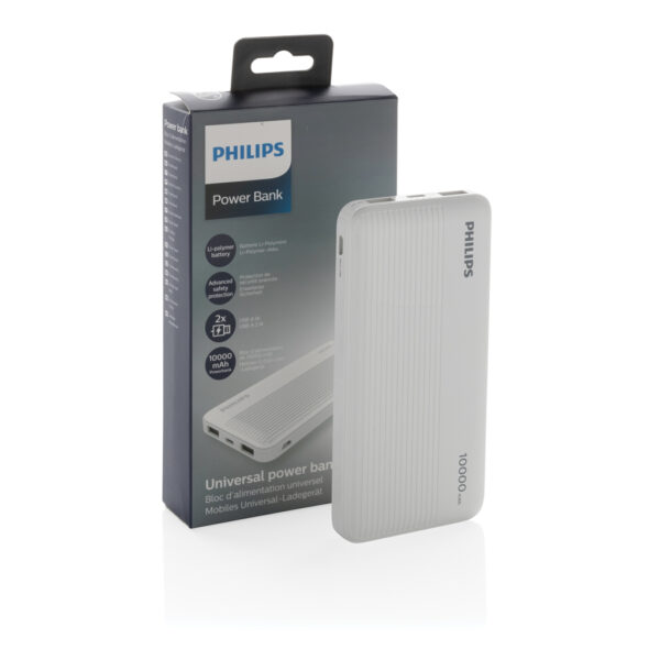 Philips 10.000 mAh slim powerbank - Chargers & Powerbanks