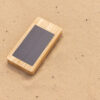 Sunwick 10.000 mAh Bamboo solar powerbank - Chargers & Powerbanks