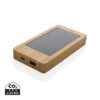 Sunwick 10.000 mAh Bamboo solar powerbank - Chargers & Powerbanks