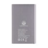 RCS recycled plastic/aluminum 4000 mah powerbank with type C - Anthracite