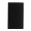 RCS recycled plastic/aluminum 4000 mah powerbank with type C - Black