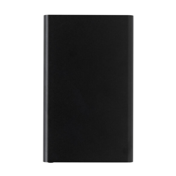 RCS recycled plastic/aluminum 4000 mah powerbank with type C - Black