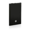 RCS recycled plastic/aluminum 4000 mah powerbank with type C - Black