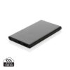 RCS recycled plastic/aluminum 4000 mah powerbank with type C - Black