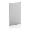 RCS recycled plastic/aluminum 4000 mah powerbank with type C - Silver