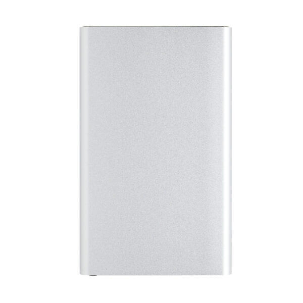 RCS recycled plastic/aluminum 4000 mah powerbank with type C - Silver