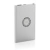 RCS recycled plastic/aluminum 4000 mah powerbank with type C - Silver