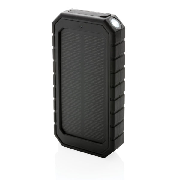 RCS recycled plastic Solar powerbank with 10W Wireless - Chargers & Powerbanks