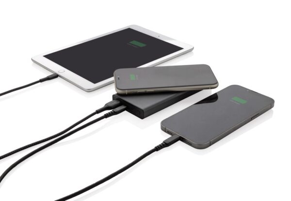 Terra RCS recycled 18W aluminium 10000 powerbank 10W - Chargers & Powerbanks