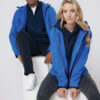 Iqoniq Makalu men recycled polyester soft shell jacket - Royal Blue