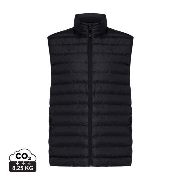 Iqoniq Meru men recycled polyester bodywarmer - Black