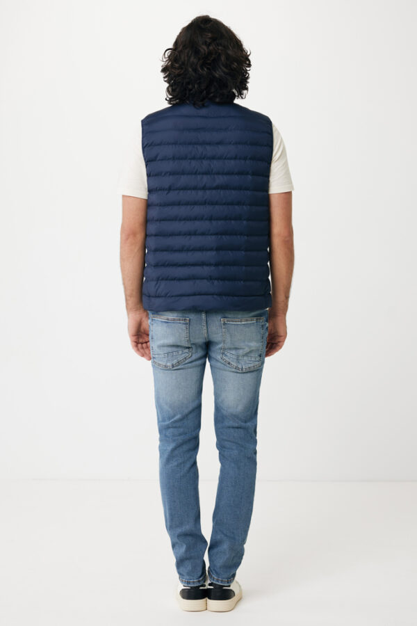 Iqoniq Meru men recycled polyester bodywarmer - Navy