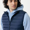 Iqoniq Meru men recycled polyester bodywarmer - Navy