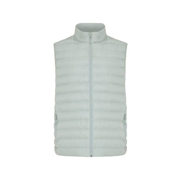 Iqoniq Meru men recycled polyester bodywarmer - Iceberg Green