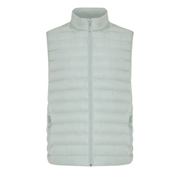 Iqoniq Meru men recycled polyester bodywarmer - Iceberg Green