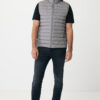 Iqoniq Meru men recycled polyester bodywarmer - Silver Grey