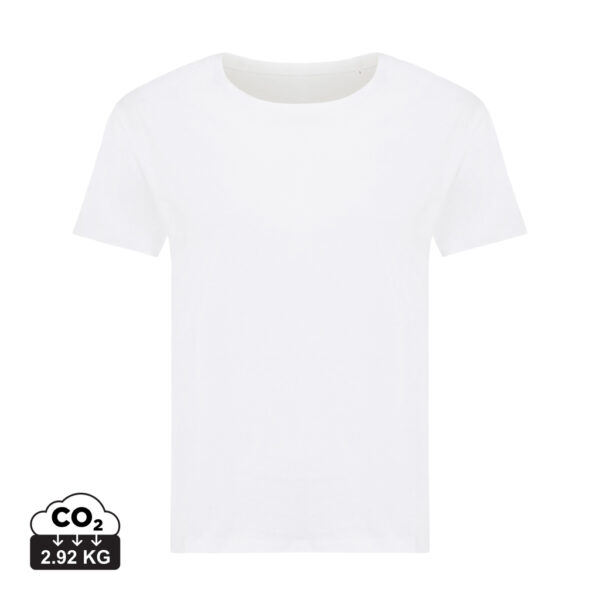 Iqoniq Yala women lightweight recycled cotton t-shirt - Recycled White