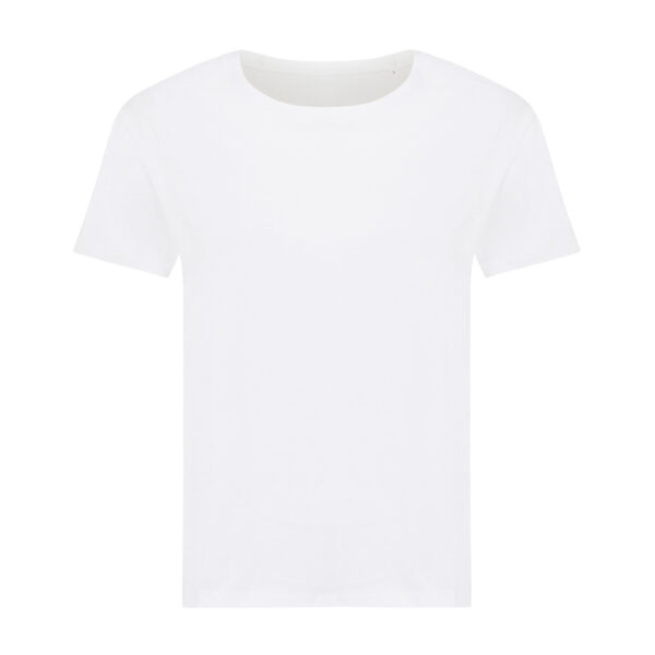 Iqoniq Yala women lightweight recycled cotton t-shirt - Recycled White