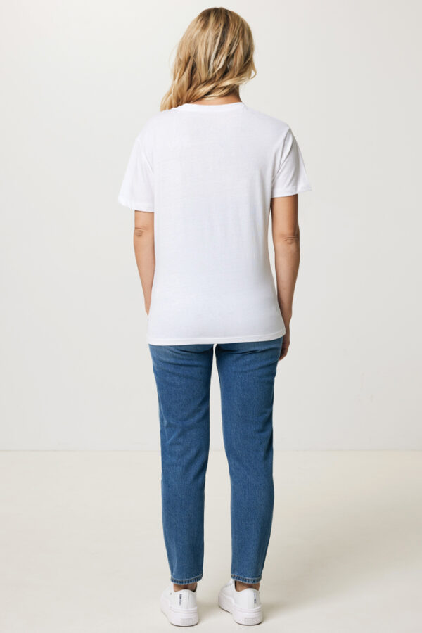 Iqoniq Yala women lightweight recycled cotton t-shirt - Recycled White