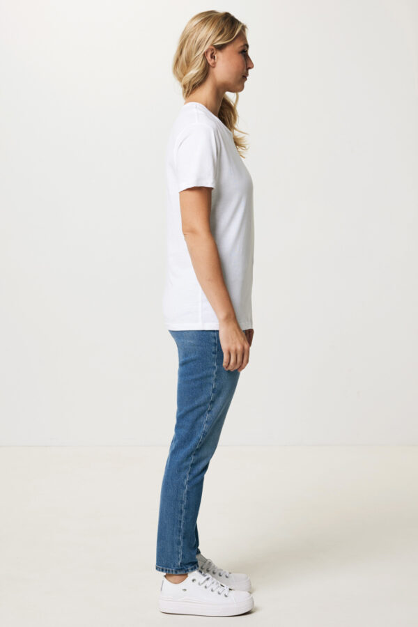 Iqoniq Yala women lightweight recycled cotton t-shirt - Recycled White