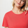 Iqoniq Yala women lightweight recycled cotton t-shirt - Luscious Red