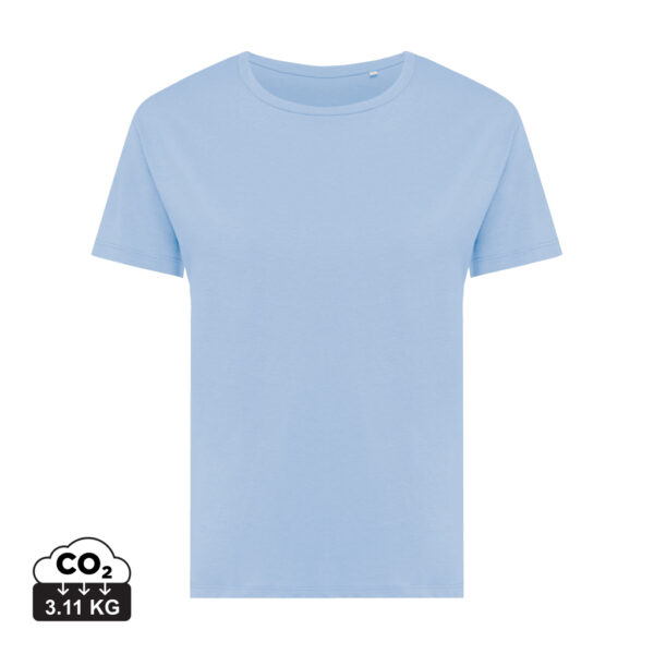 Iqoniq Yala women lightweight recycled cotton t-shirt - Sky Blue - Tops & T-shirts