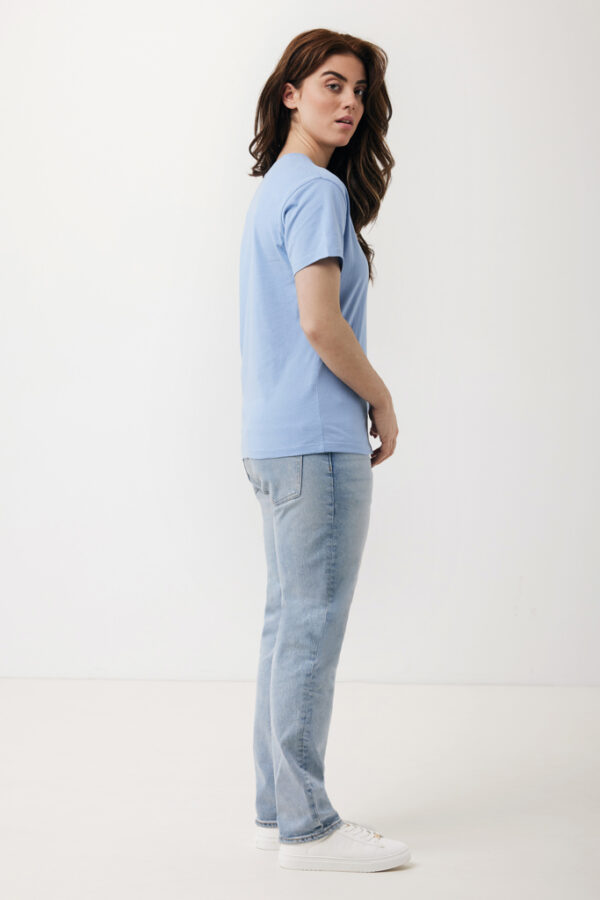 Iqoniq Yala women lightweight recycled cotton t-shirt - Sky Blue - Tops & T-shirts