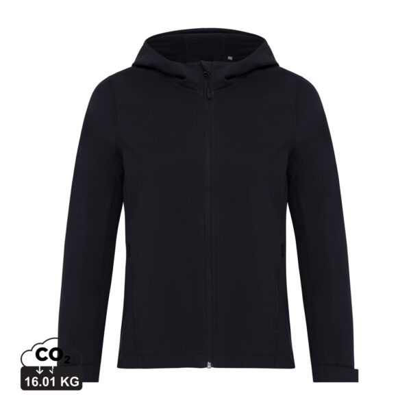 Iqoniq Makalu women recycled polyester soft shell jacket - Black