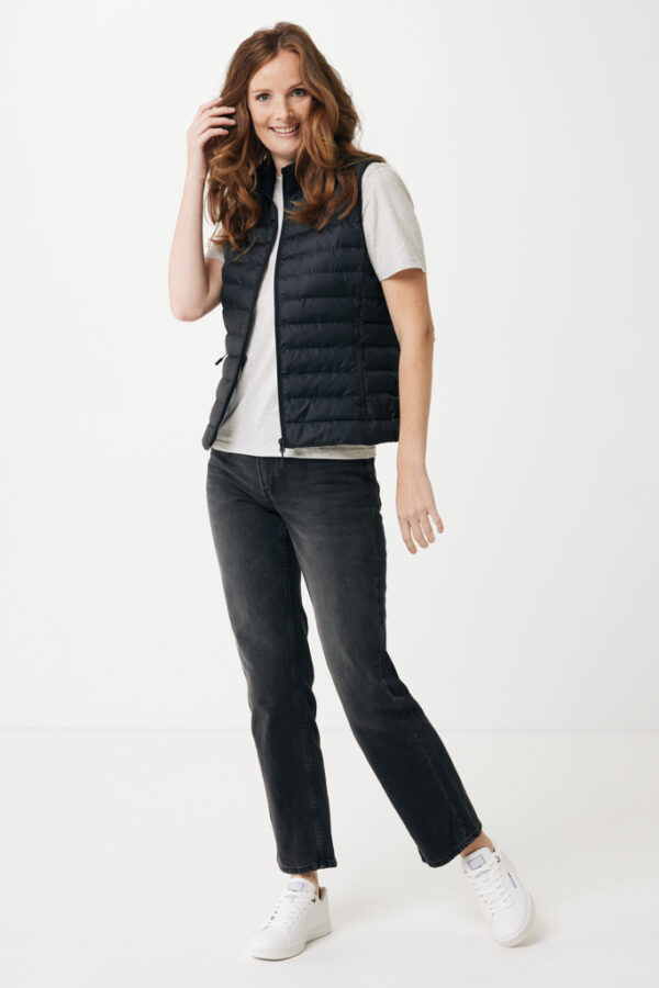 Iqoniq Meru women recycled polyester bodywarmer - Black