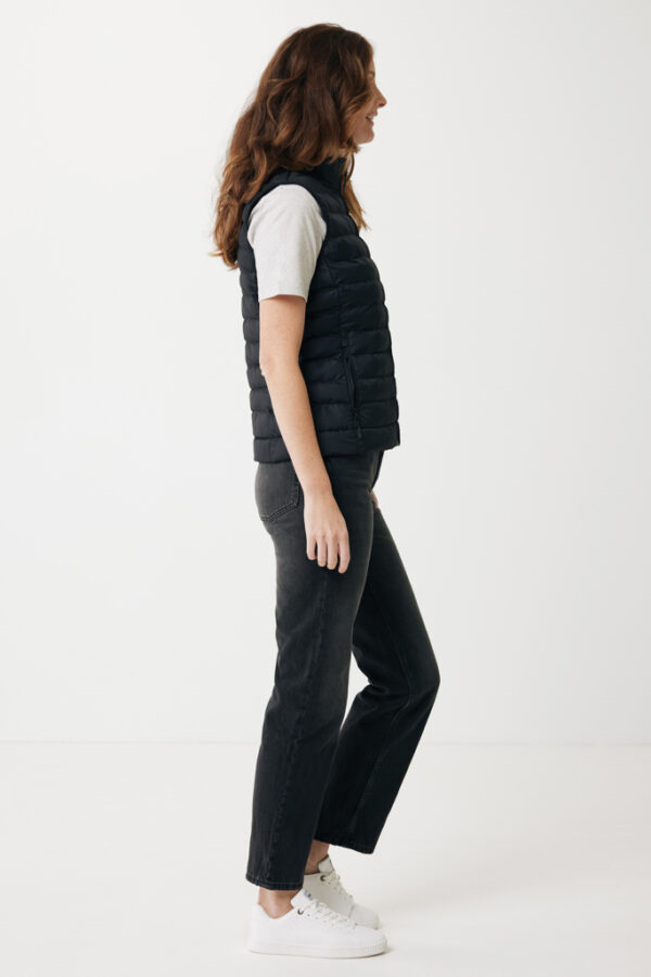 Iqoniq Meru women recycled polyester bodywarmer - Black