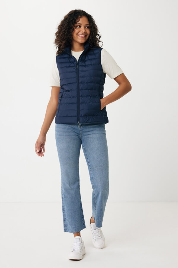 Iqoniq Meru women recycled polyester bodywarmer - Navy