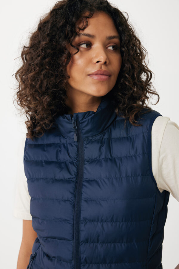 Iqoniq Meru women recycled polyester bodywarmer - Navy