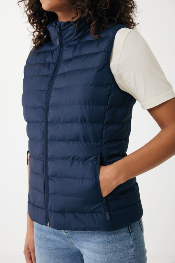 Iqoniq Meru women recycled polyester bodywarmer - Navy