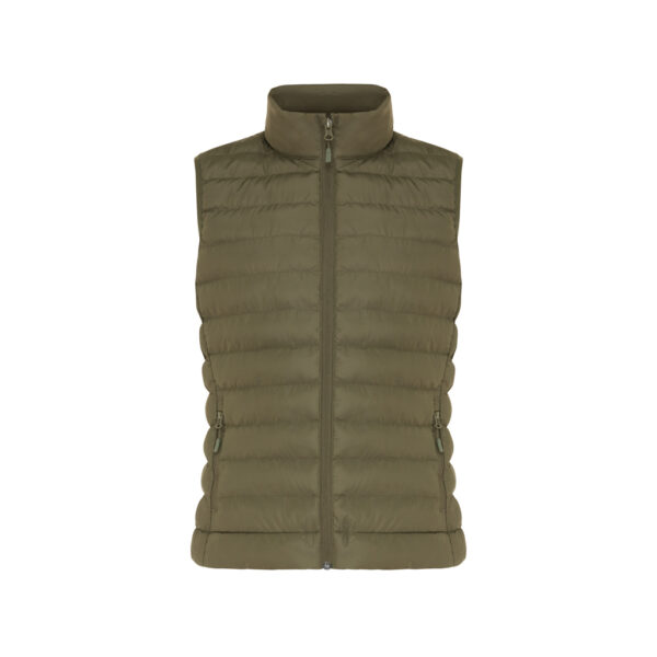 Iqoniq Meru women recycled polyester bodywarmer - Khaki