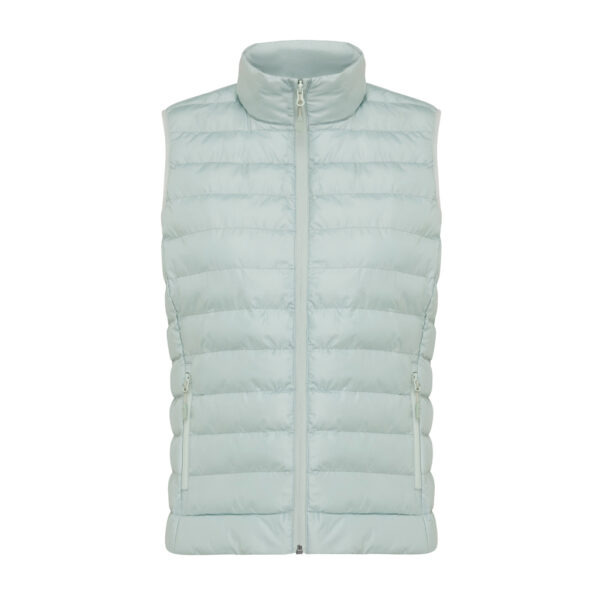 Iqoniq Meru women recycled polyester bodywarmer - Iceberg Green