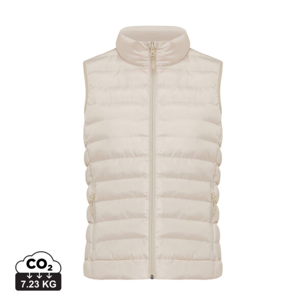 Iqoniq Meru women recycled polyester bodywarmer - Beige