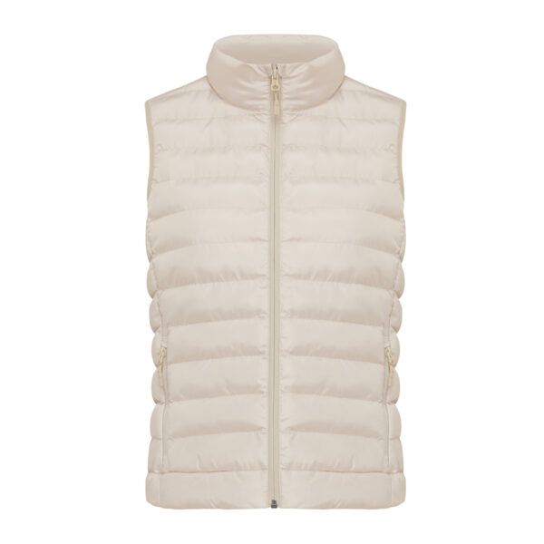 Iqoniq Meru women recycled polyester bodywarmer - Beige