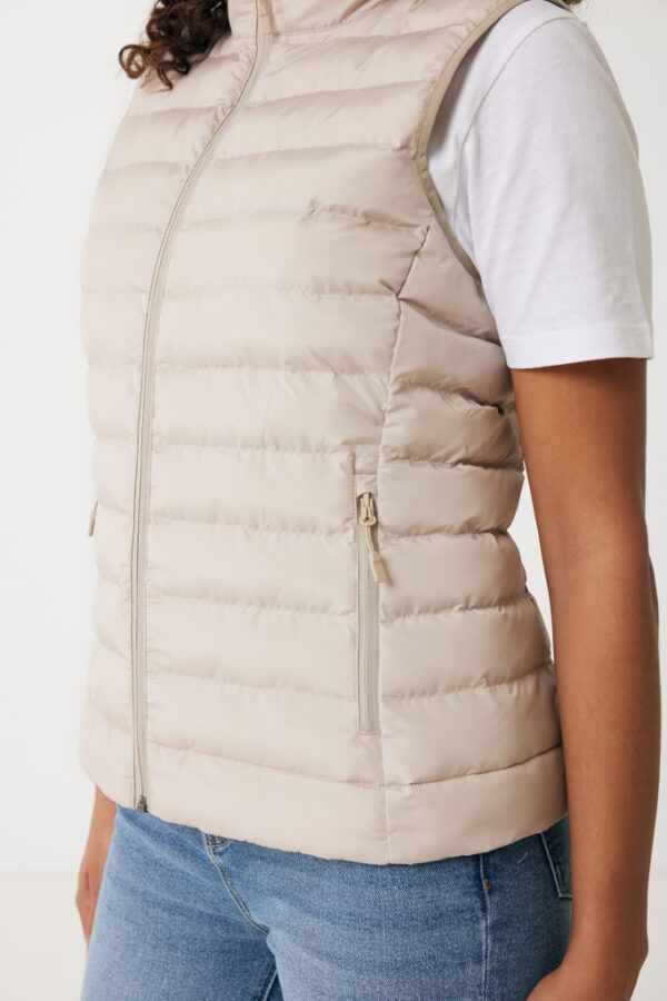 Iqoniq Meru women recycled polyester bodywarmer - Beige