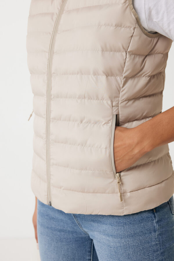 Iqoniq Meru women recycled polyester bodywarmer - Beige