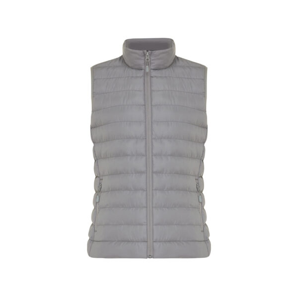 Iqoniq Meru women recycled polyester bodywarmer - Silver Grey