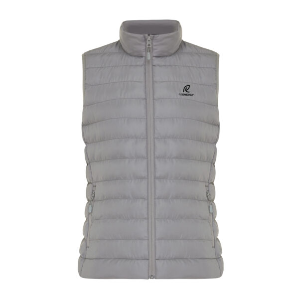 Iqoniq Meru women recycled polyester bodywarmer - Silver Grey