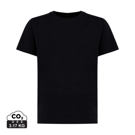 Iqoniq Koli kids lightweight recycled cotton t-shirt - Black