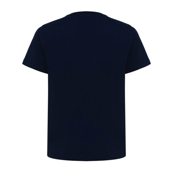 Iqoniq Koli kids lightweight recycled cotton t-shirt - Navy