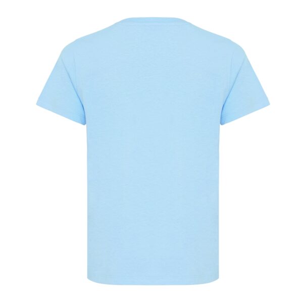 Iqoniq Koli kids lightweight recycled cotton t-shirt - Sky Blue