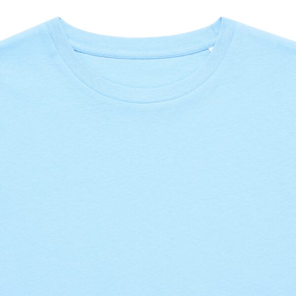 Iqoniq Koli kids lightweight recycled cotton t-shirt - Sky Blue