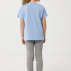 Iqoniq Koli kids lightweight recycled cotton t-shirt - Sky Blue