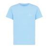 Iqoniq Koli kids lightweight recycled cotton t-shirt - Sky Blue