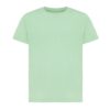 Iqoniq Koli kids lightweight recycled cotton t-shirt - Iceberg Green