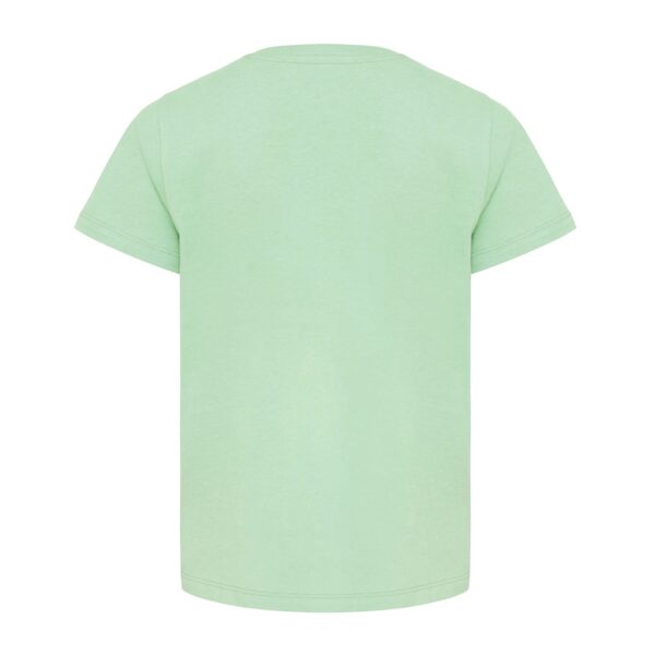 Iqoniq Koli kids lightweight recycled cotton t-shirt - Iceberg Green