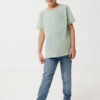 Iqoniq Koli kids lightweight recycled cotton t-shirt - Iceberg Green